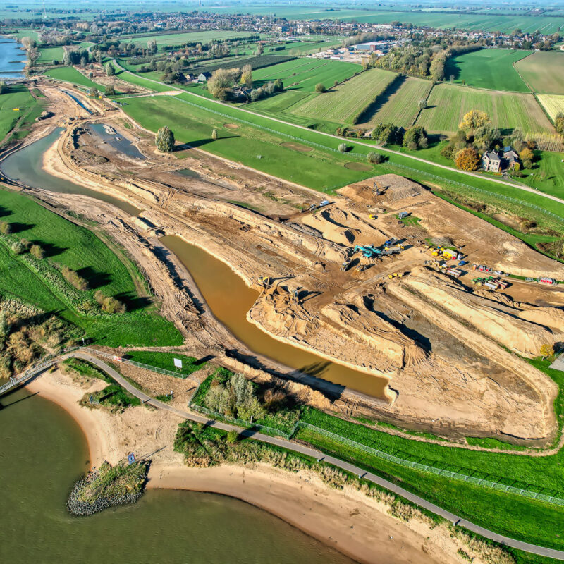 Detachering op dijkversterkingsproject